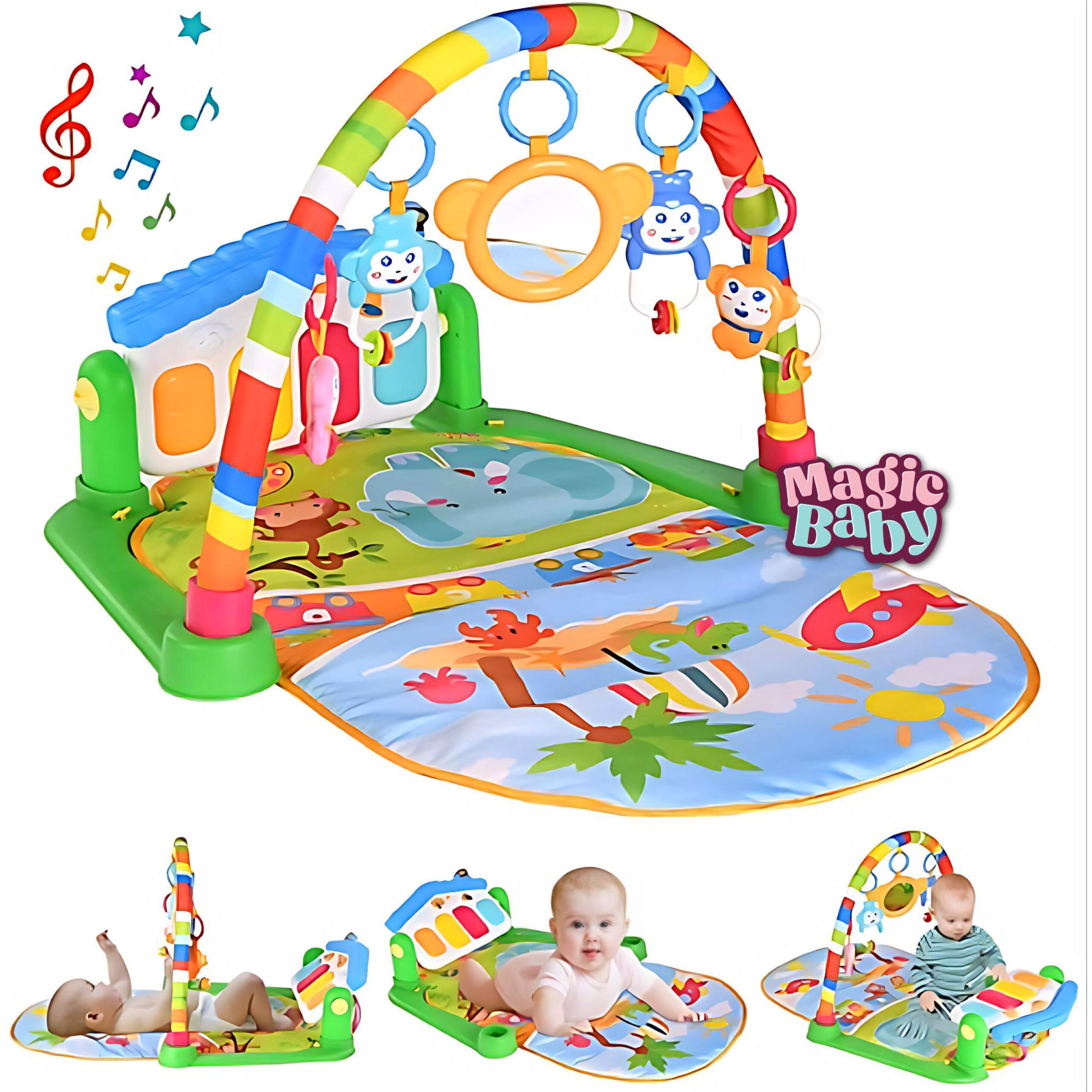 Gimnasio Piano Multifuncional Casa – Magic Baby
