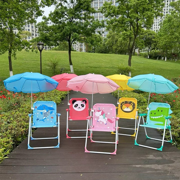 Silla Plegable Infantil con Sombrilla