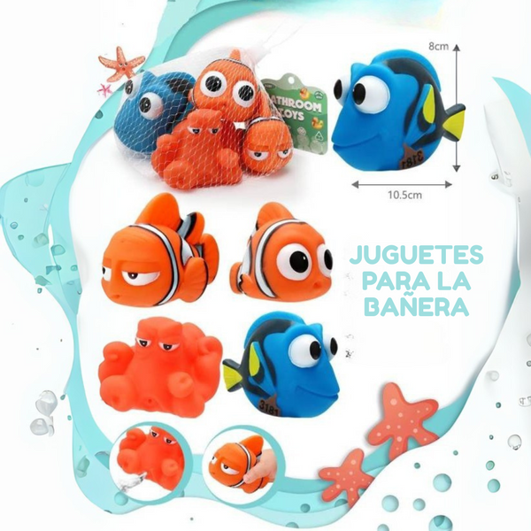 Juguete Para Bañera Nemo