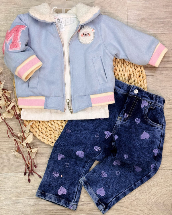 Conjunto + chaqueta oveja