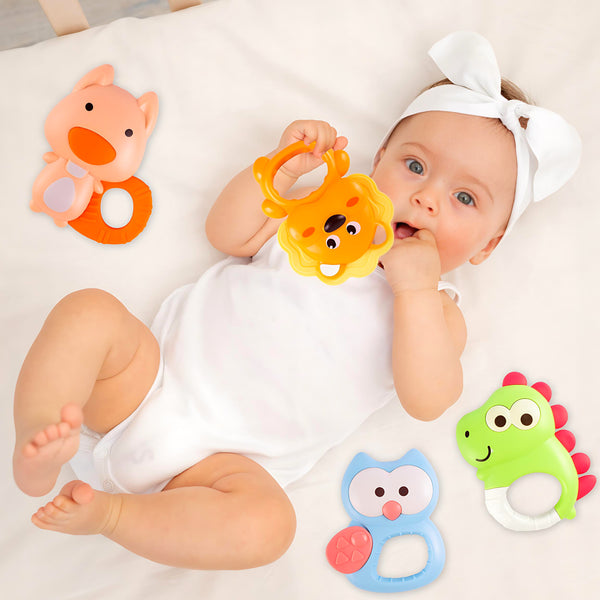 Sonajero Animalitos x4