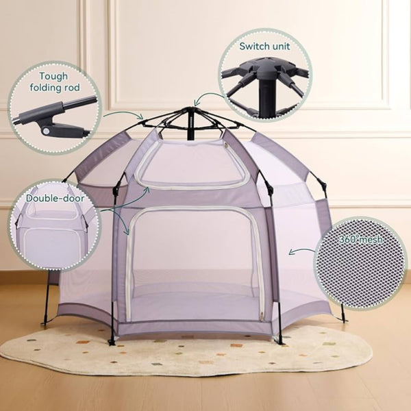 Carpa de juegos plegable