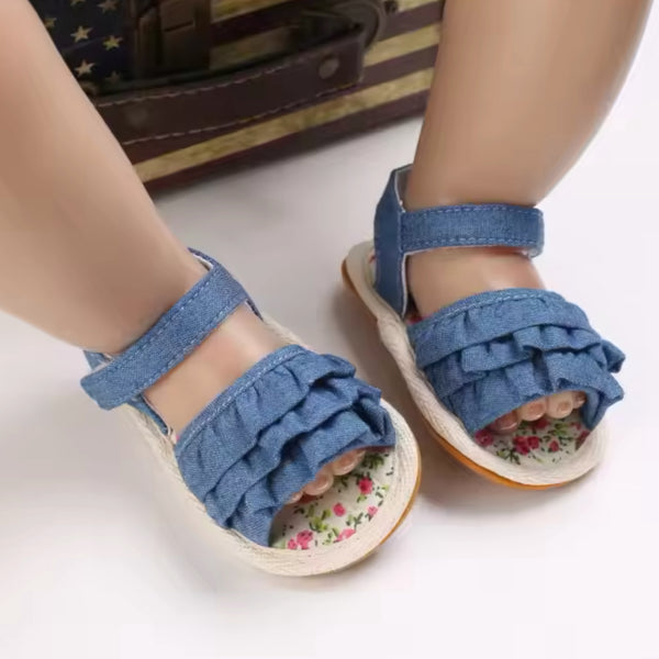 Sandalia Pre Caminadora Con Suela (Bolero Niña)