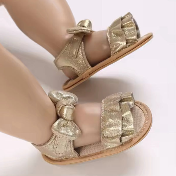 Sandalia Pre Caminadora Con Suela Moño