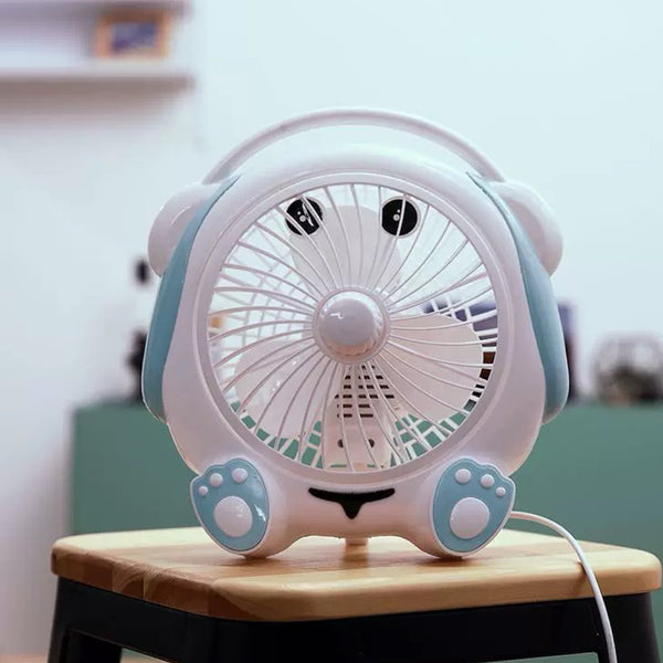 Ventilador de Mesa Animado