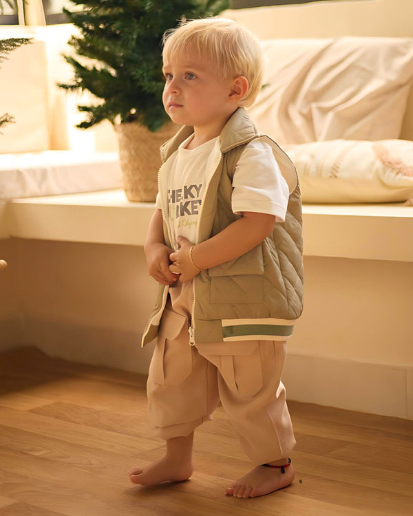 Conjunto Monkey + Chaleco