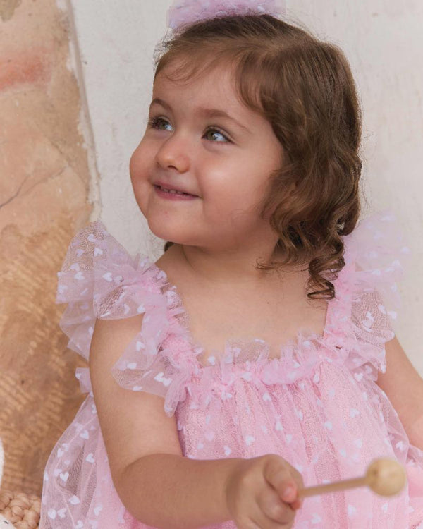 Vestido Tul Corazones