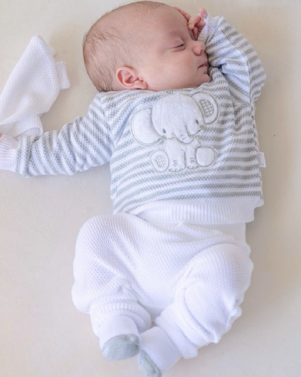 Primer Día Tejido Elefante